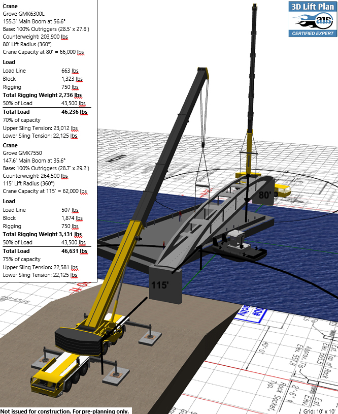 3D Lift Plan Crane Lift Planning Software